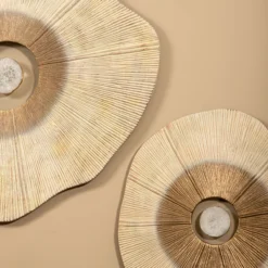 Wanddecoratie Solara beige 60 cm
