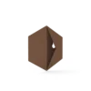 Wandhaak Towel Diamond °01 Blass Brown - 1 wandhaak