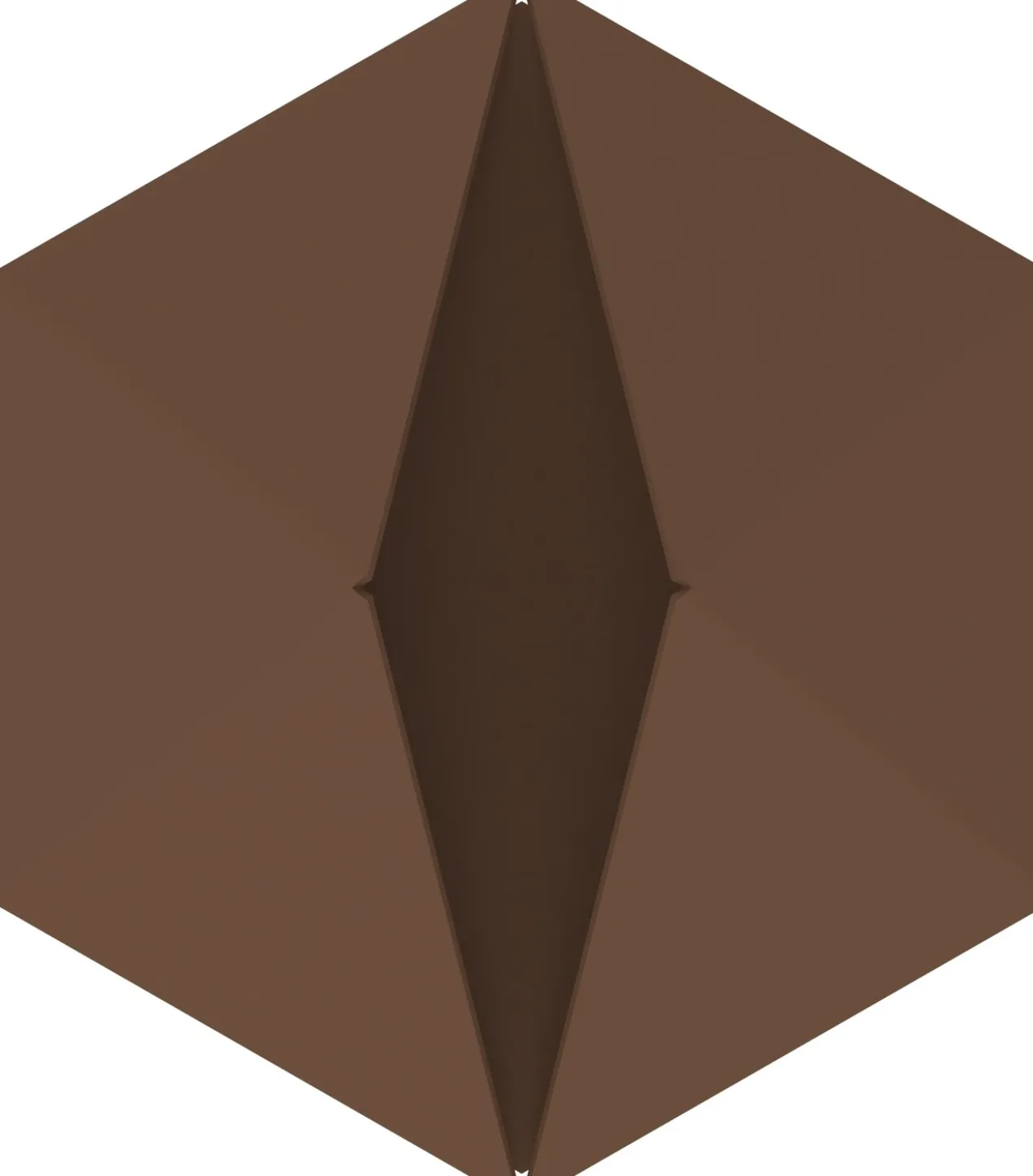 Wandhaak Towel Diamond °01 Blass Brown - 1 wandhaak