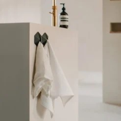 Wandhaak Towel Diamond °01 Blass Brown - 1 wandhaak