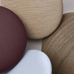 Wandhaken The Dots S zwart