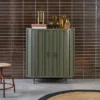 Wandkast Apen green olive H114xB100xD42