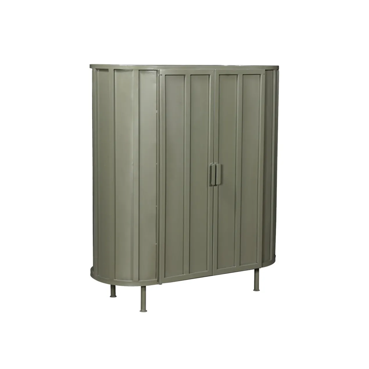 Wandkast Apen green olive H114xB100xD42