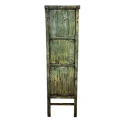 Wandkast blauw/groen lak uniek