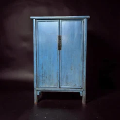 Wandkast blauw uniek