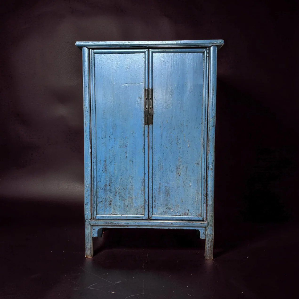 Wandkast blauw uniek