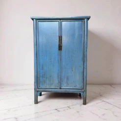 Wandkast blauw uniek