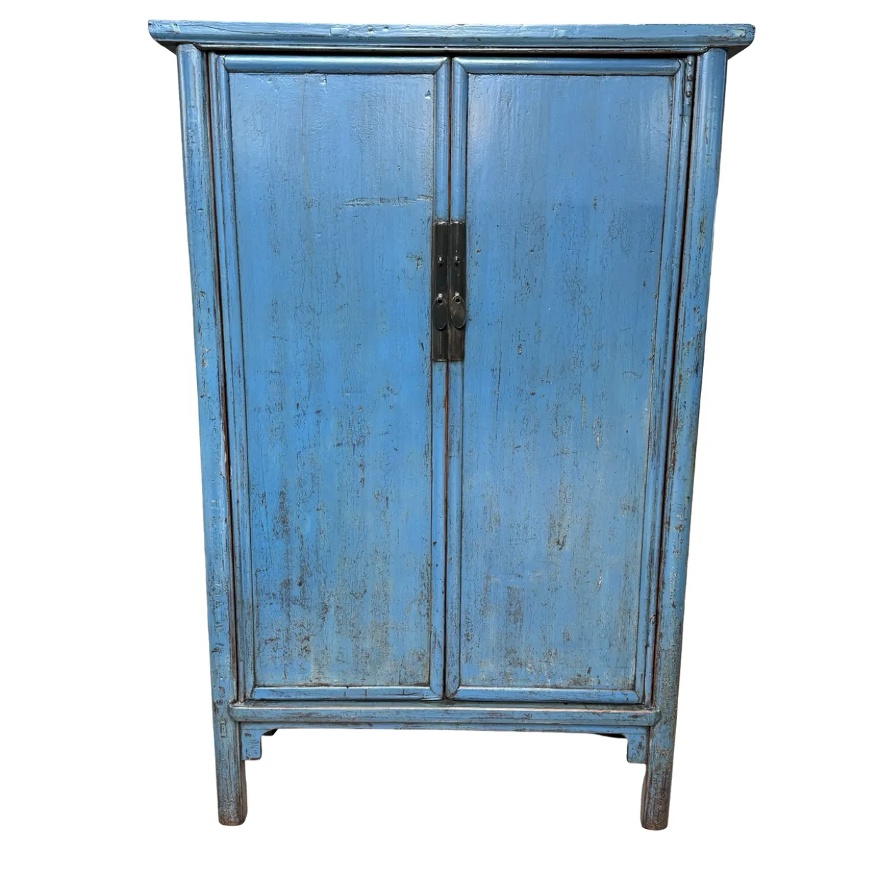 Wandkast blauw uniek