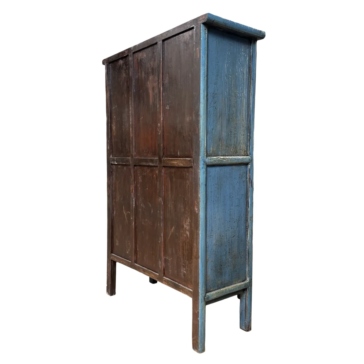 Wandkast blauw uniek