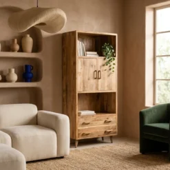 Wandkast Burby naturel 90 cm
