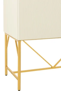 Wandkast Clara wit/goud