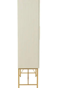 Wandkast Clara wit/goud