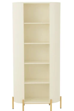 Wandkast Clara wit/goud