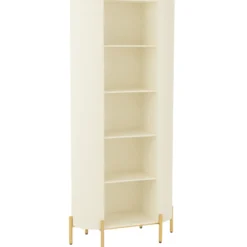 Wandkast Clara wit/goud