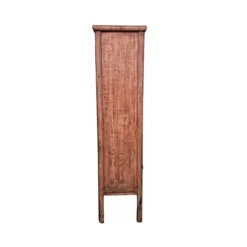 Wandkast 2 deur 4 la roze/rood uniek