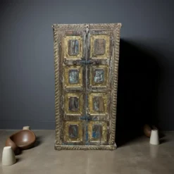 Wandkast 2 deur uniek primitieve