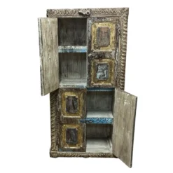 Wandkast 2 deur uniek primitieve
