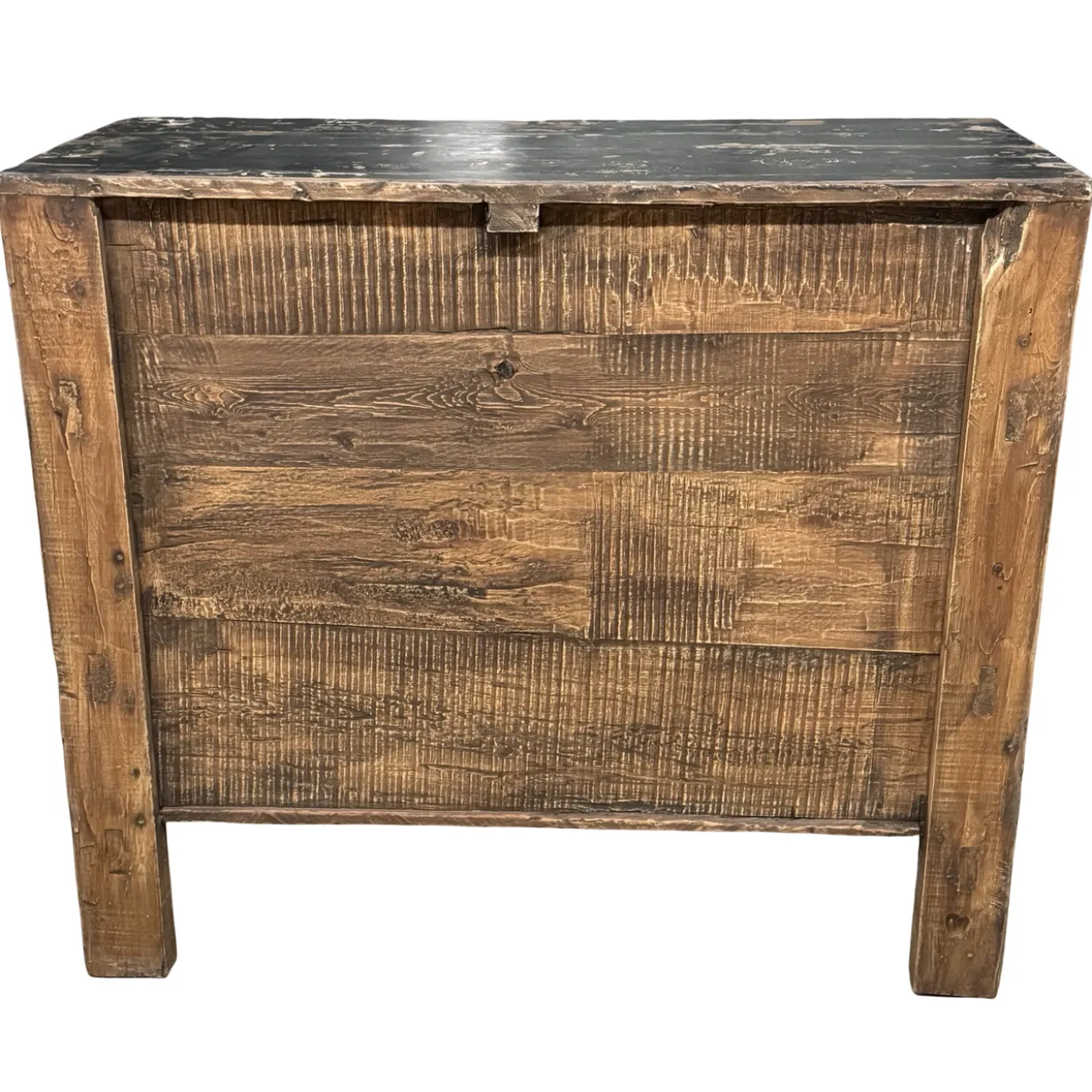 Wandkast 2deur zwart/wit schub uniek