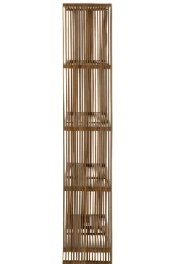 Wandkast Gigi 4 planken Lichtbruin