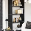 Wandkast Gigi 4 planken Zwart