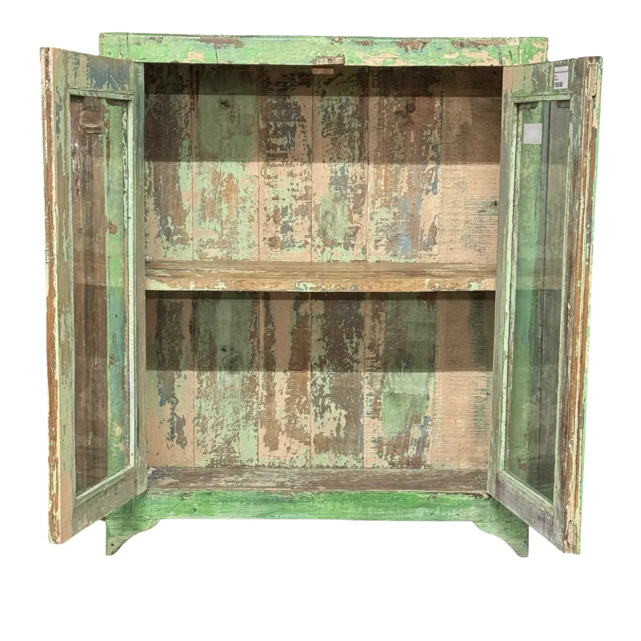 Wandkast groen uniek