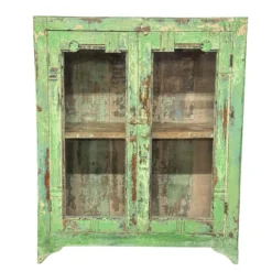 Wandkast groen uniek