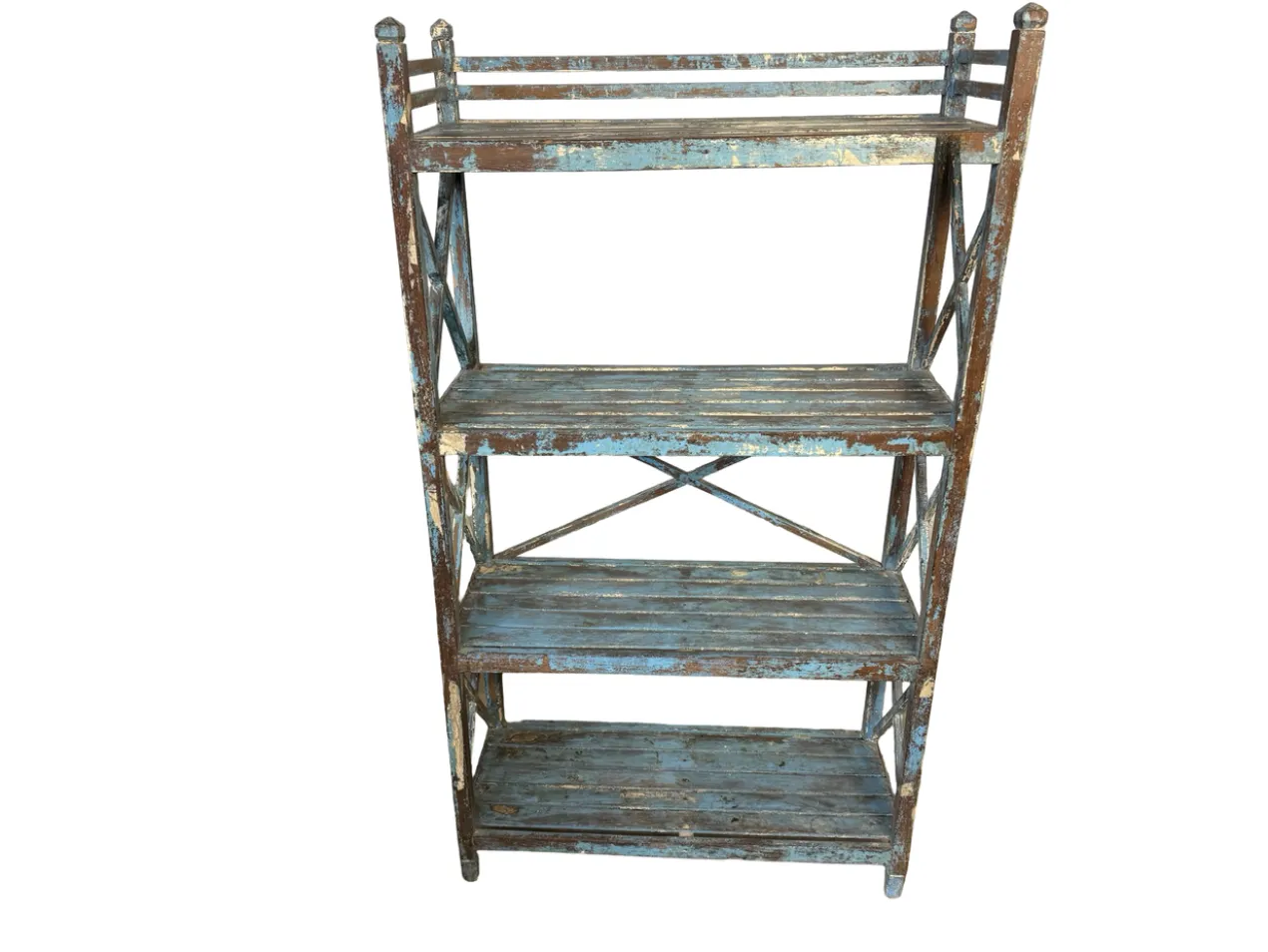 Wandkast groot uniek blauw