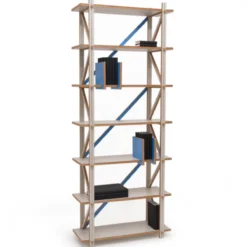 Wandkast KiloMeter hoog Softgrey