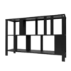Wandkast Minus L - zwart