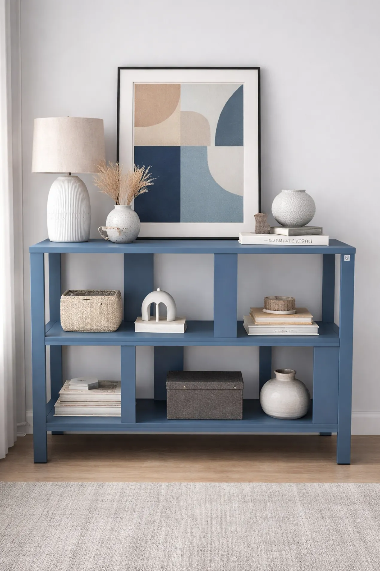 Wandkast Minus S Violetblauw