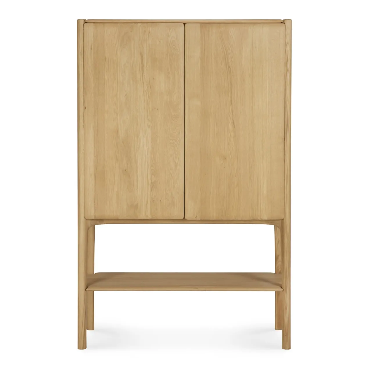 Wandkast PI - eiken geolied - 110x45x170