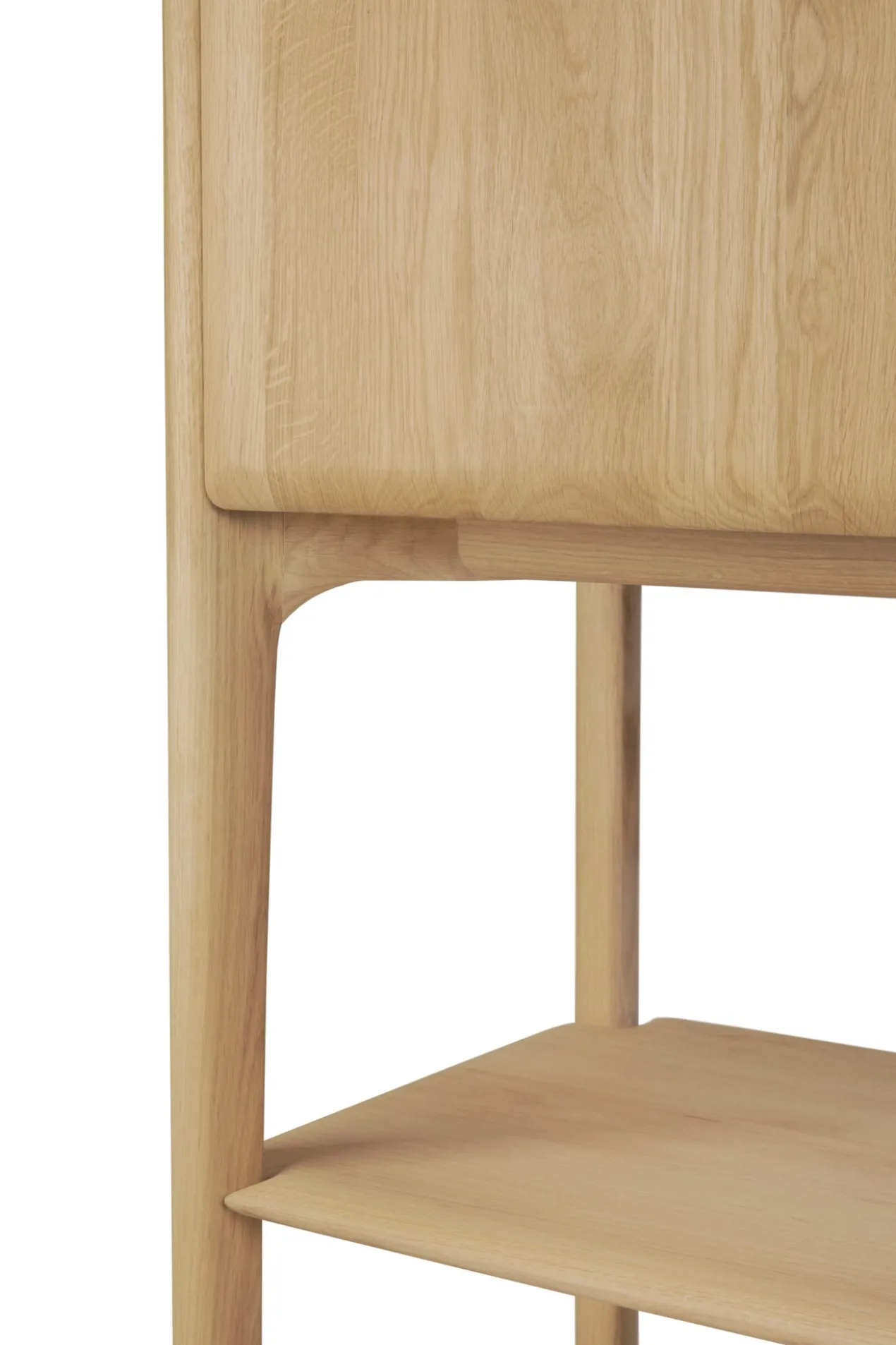 Wandkast PI - eiken geolied - 110x45x170