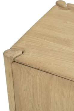 Wandkast PI - eiken geolied - 110x45x170