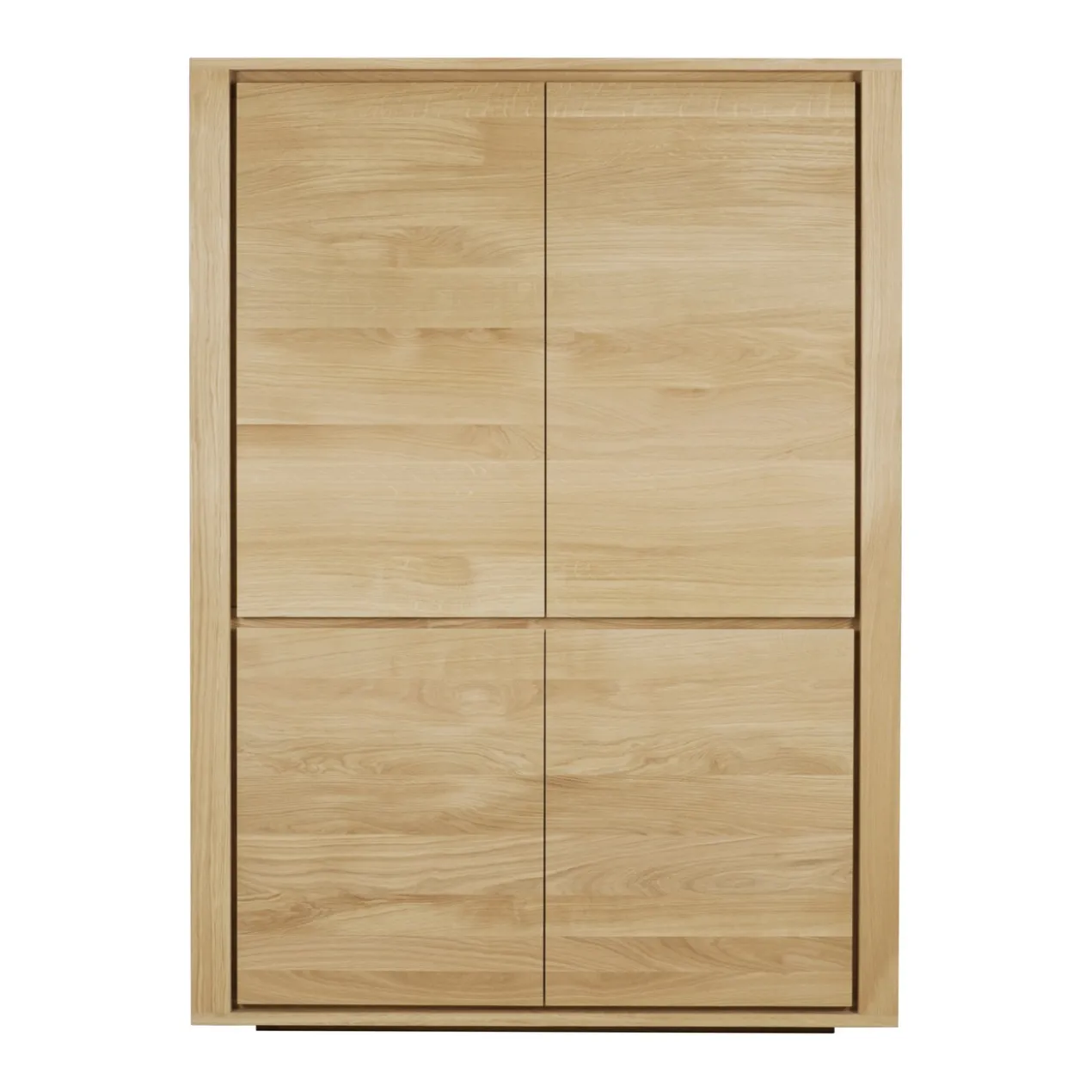 Wandkast Shadow - eiken geolied - 115x45x160