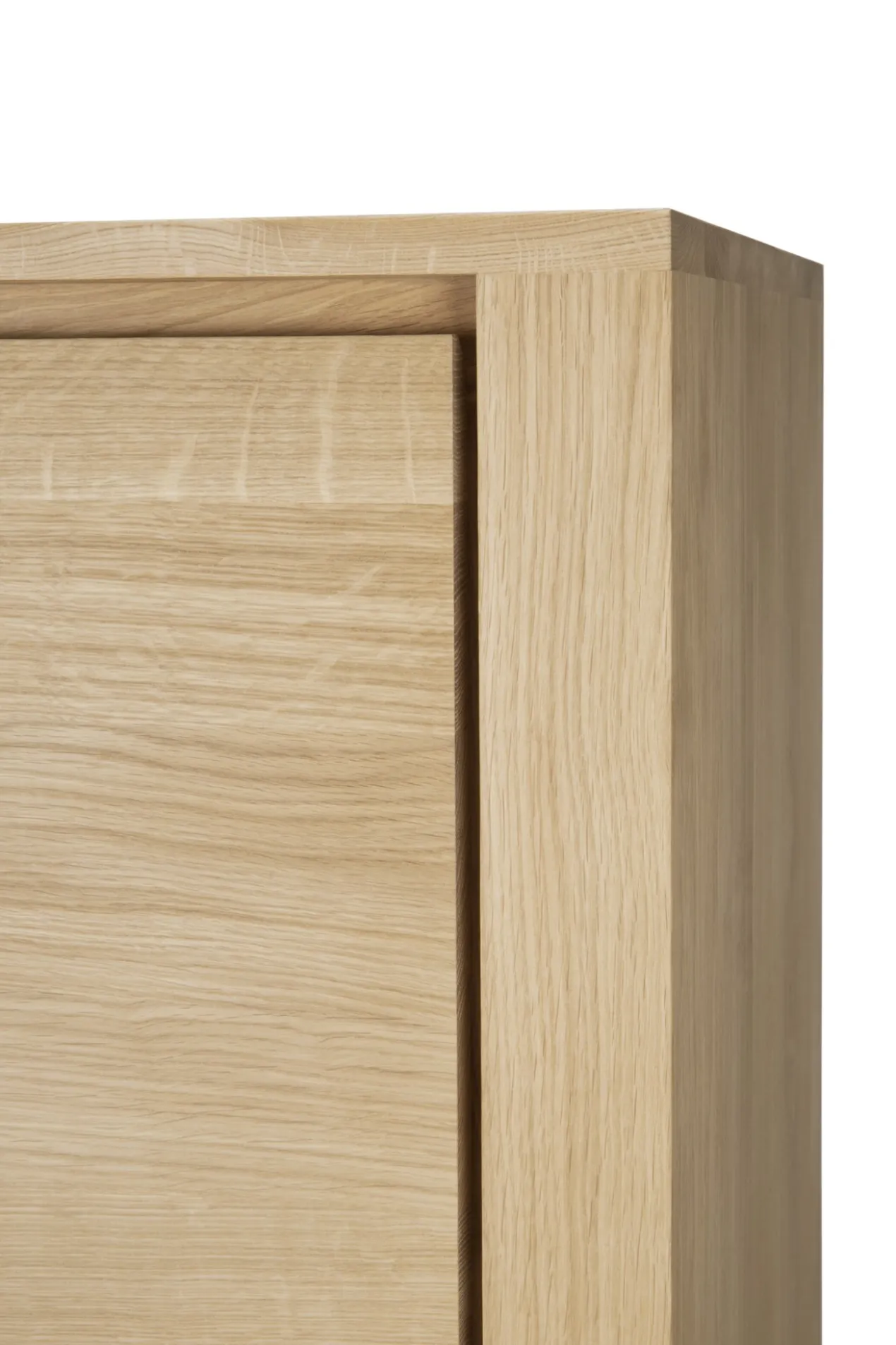 Wandkast Shadow - eiken geolied - 115x45x160