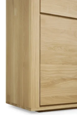 Wandkast Shadow - eiken geolied - 115x45x160