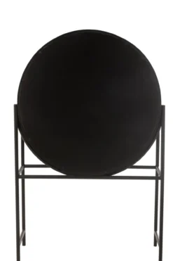 Wandkast Shanil Rond bruin/zwart