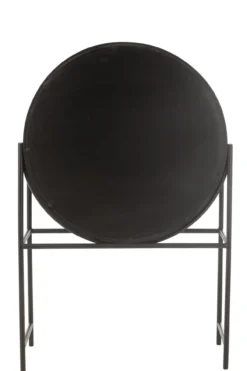 Wandkast Shanil Rond zwart
