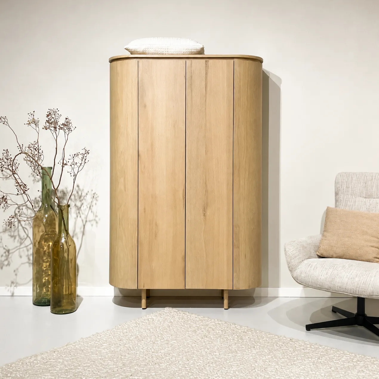 Wandkast Tavio naturel