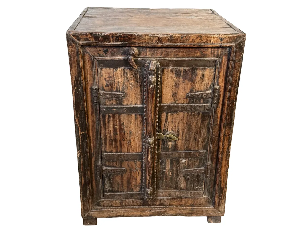 Wandkast vierkant antiek finish
