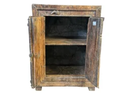 Wandkast vierkant antiek finish