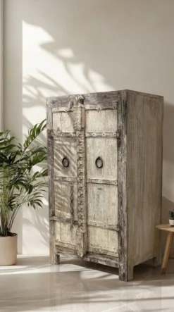 Wandkast wit uniek