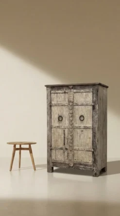 Wandkast wit uniek