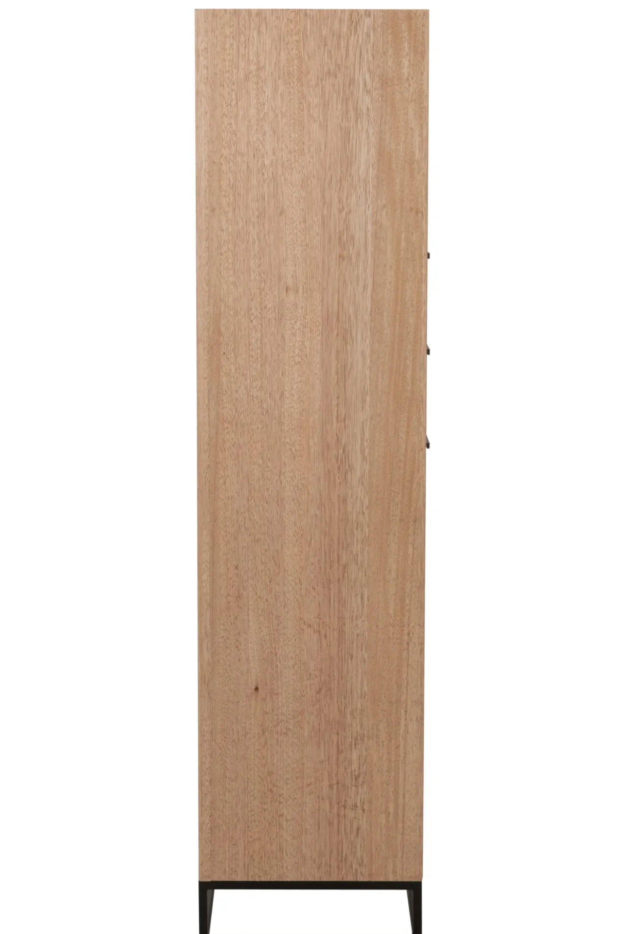 Wandkast Zigzag hout/metaal Naturel