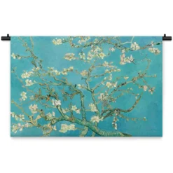 Wandkleed Amandelbloesem, Vincent van Gogh 180 x 120 cm