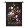 Wandkleed Bloemen in vaas 6 100 x 150 cm