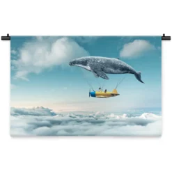 Wandkleed De droom om te vliegen 150 x 100 cm