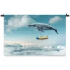 Wandkleed De droom om te vliegen 210 x 150 cm