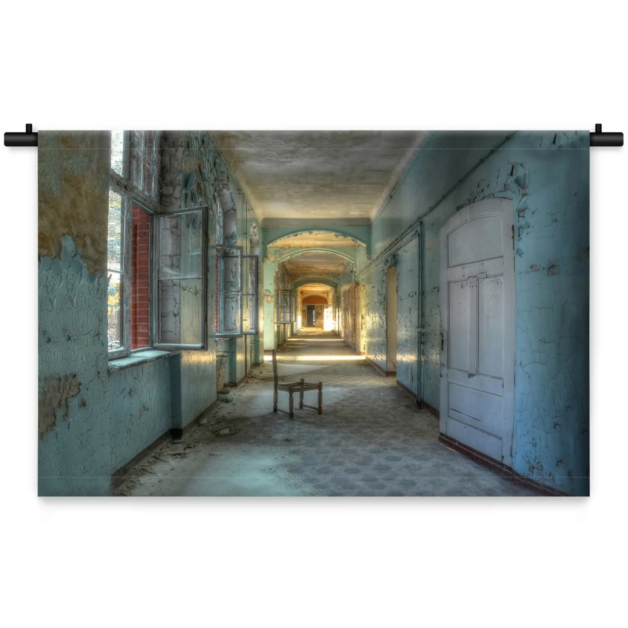Wandkleed Gang Hospitaal 150 x 100 cm