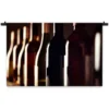 Wandkleed Oude wijncollectie in wijnkelder 150 x 100 cm
